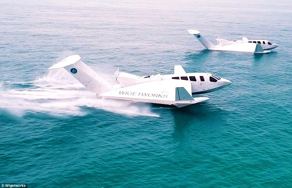 The AirFish 8 (AF8) is a wing-in-ground-effect (Wig) craft created by Singapore firm Wigetworks. Wigs are technically boats rather than aircraft, but the vessels are capable of operating completely above the surface of the water