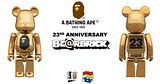BAPE × Medicom Toy's “23rd Anniversary BE@RBRICK” Releasing This Week!