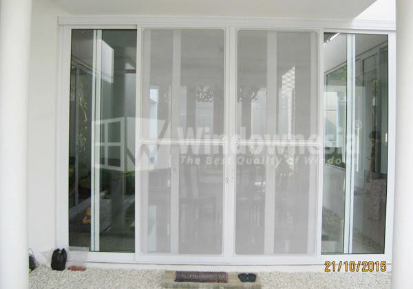 Pintu Kawat Nyamuk Aluminium Geser Pintu Kasa Nyamuk Baja Pintu Kawat Nyamuk Aluminium Geser Pintu Kasa Nyamuk Baja