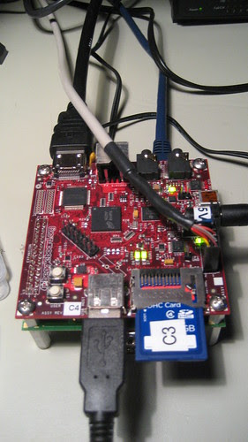 BeagleBoard C4 and Zippy2 Expansion Card