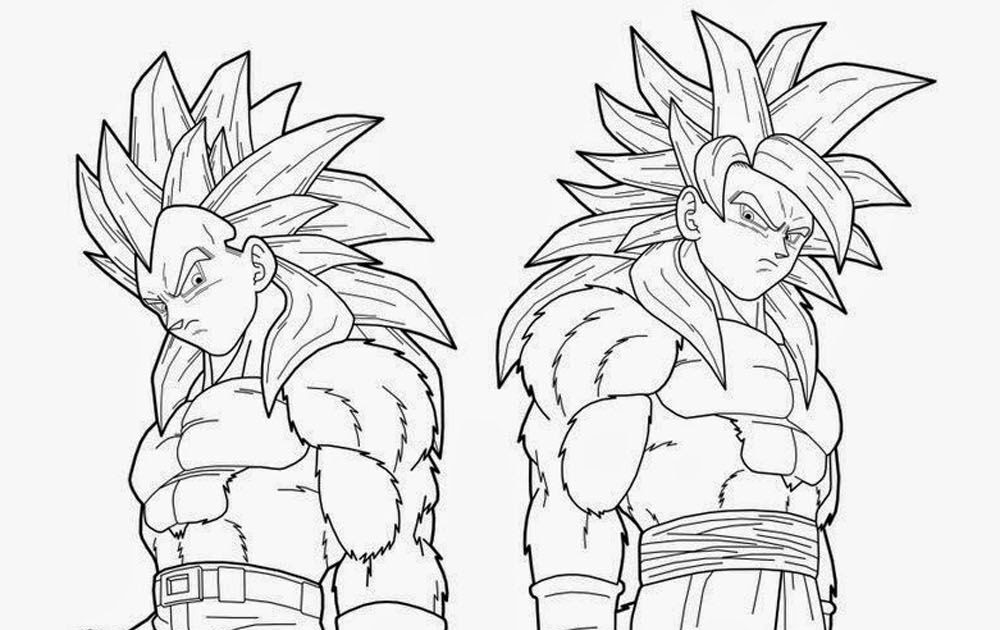 Dios Goku Para Colorear Facil Dibujos Para Colorear