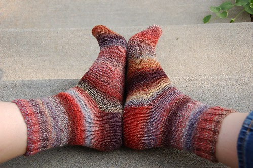 Fat Cat Handspun socks