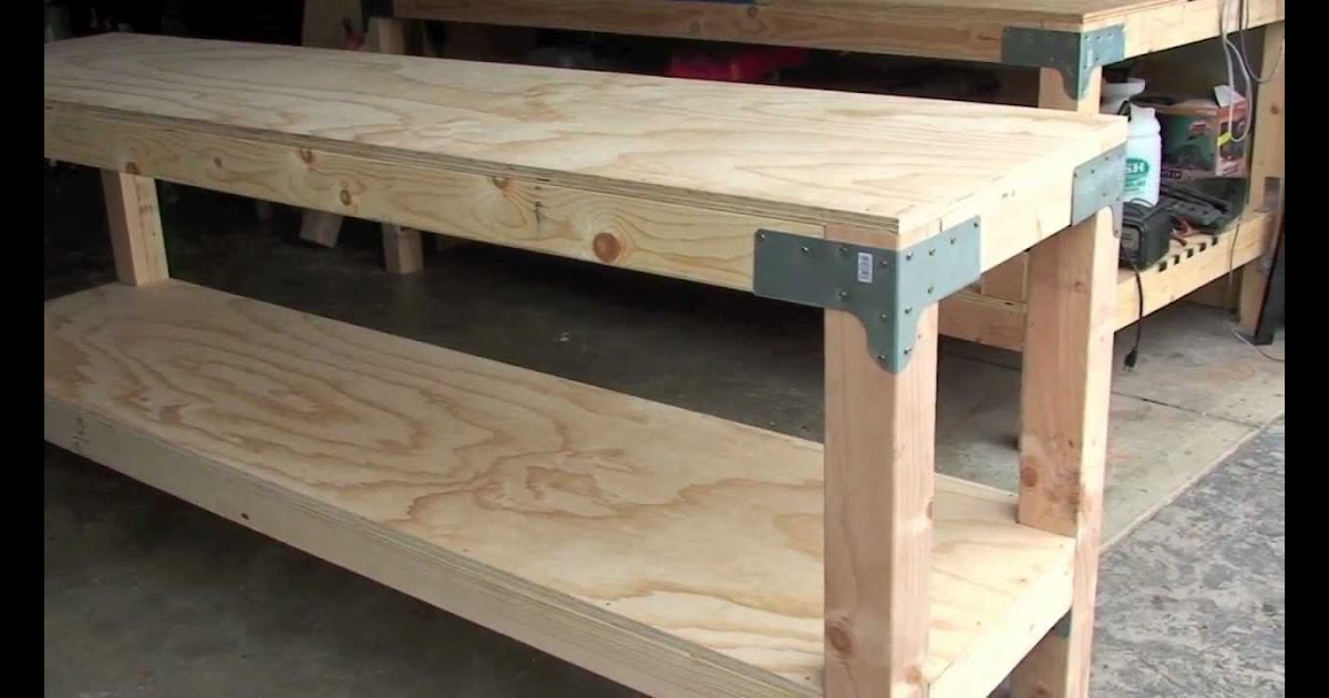 How to build a workbench with 4x4