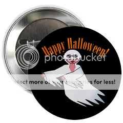 Halloween ghost magnet