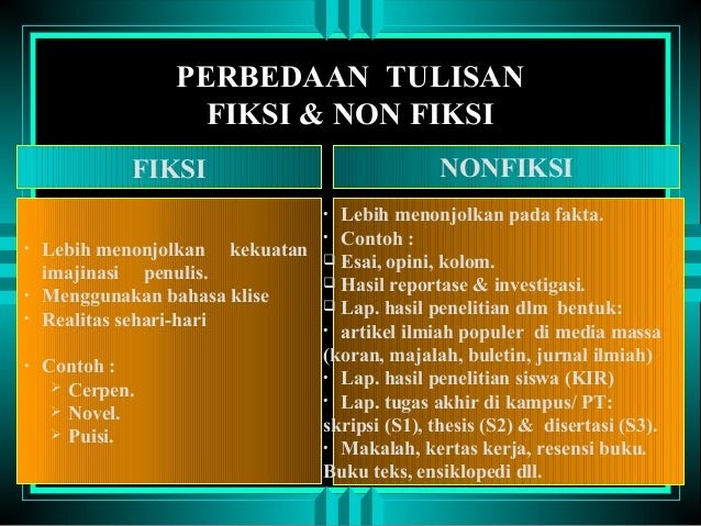 Contoh Teks Non Fiksi Tentang Ekosistem Berbagai Teks
