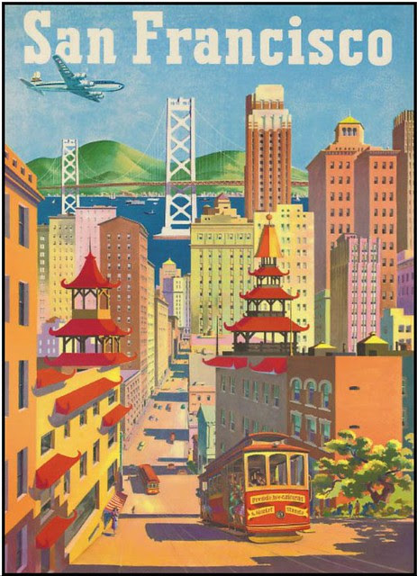 Vintage San Francisco Poster Print