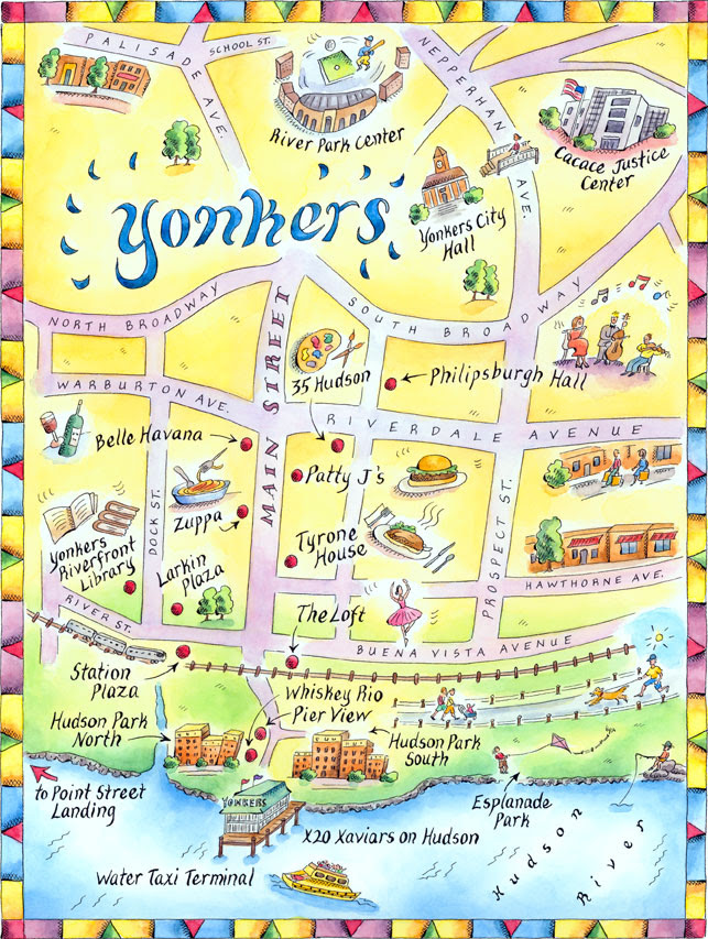 Yonkers Map World Map 07