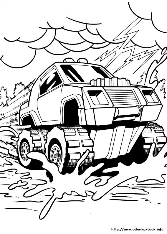 Bone Shaker Hot Wheels Coloring Pages - Coloring and Drawing