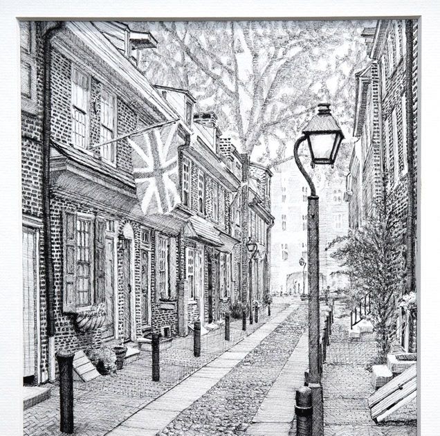 The Coloring Book Of Urban Sketches - Free Coloring Page