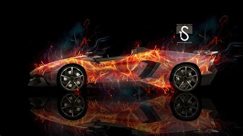 Flaming Cars Wallpaper Hd For Desktop - Phone Car Wallpaper