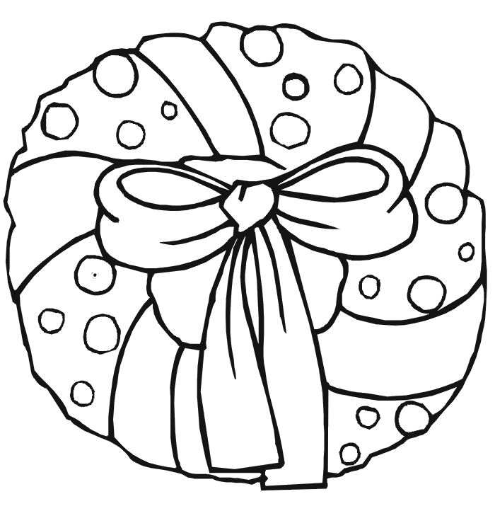 Easy Free Printable Christmas Coloring Pages For Kids