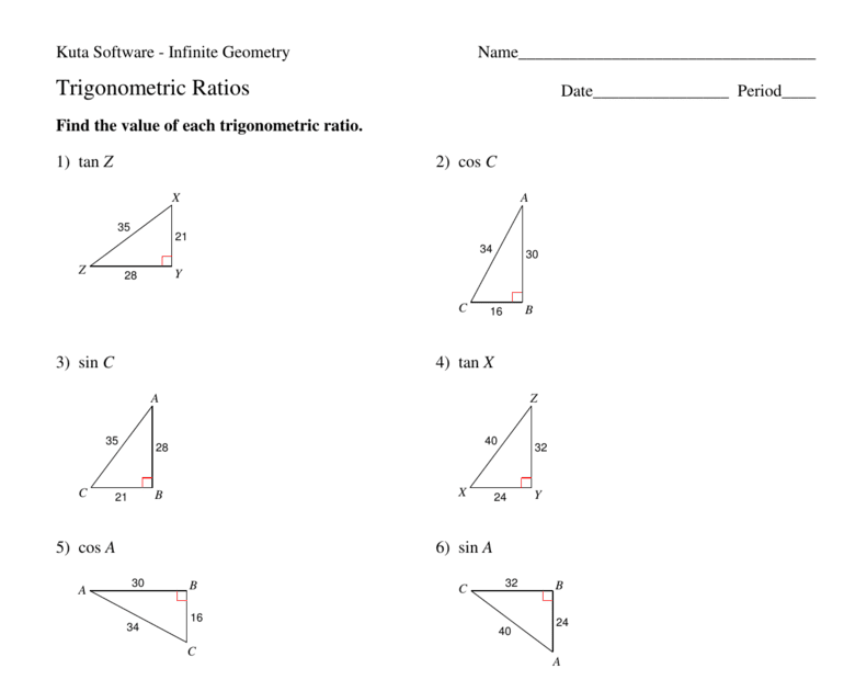 32 Trigonometry Ratios Worksheet Answers - Notutahituq Worksheet
