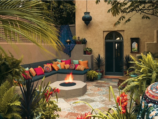 outdoor flooring | Color and Design at Home