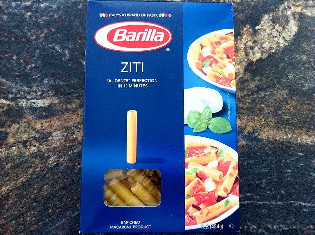 Barilla Ziti Pasta