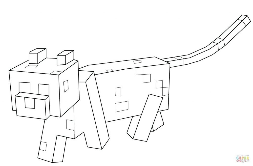 Download 247+ Minecraft Wolf S Coloring Pages PNG PDF File