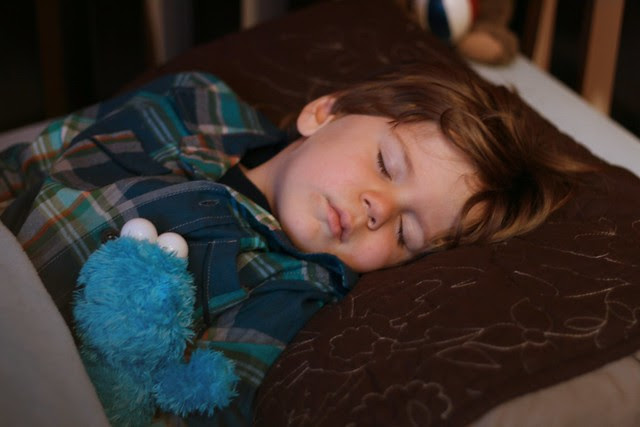 oliver sleeping
