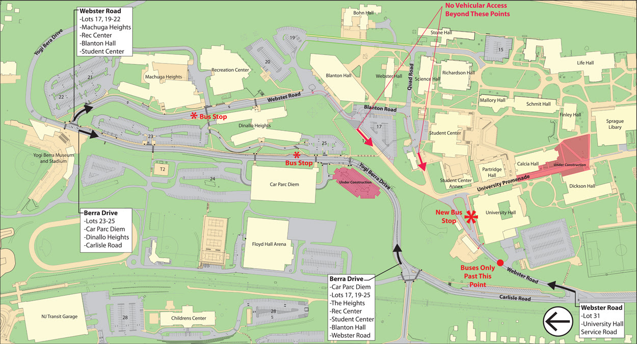 Montclair State University Map | Map Of The World