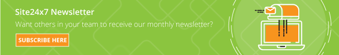 Subscribe your collegues to our monthly newsletters