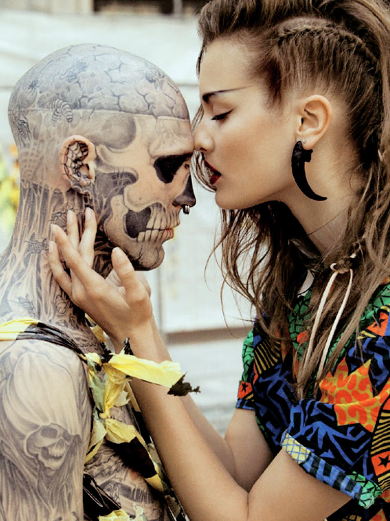 blog lovelymissmegs megan rico rick genest