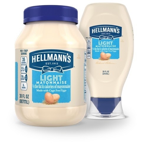 Hellman Mayo Nutrition Label - Trovoadasonhos