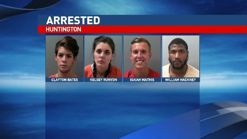 Image result for Four arrested after two Huntington police officers receive treatment for drug exposure