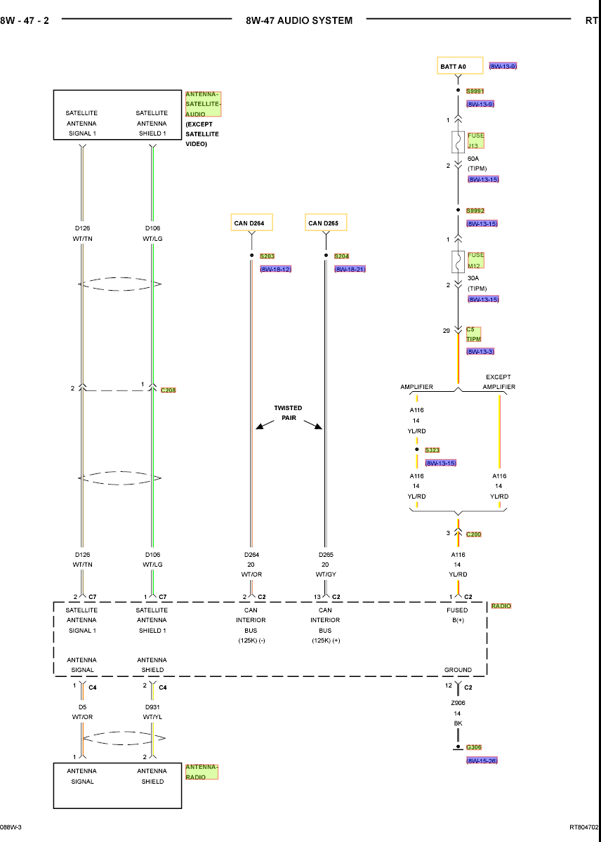 Stereo Wiring Diagram 2013 Dodge Grand Caravan