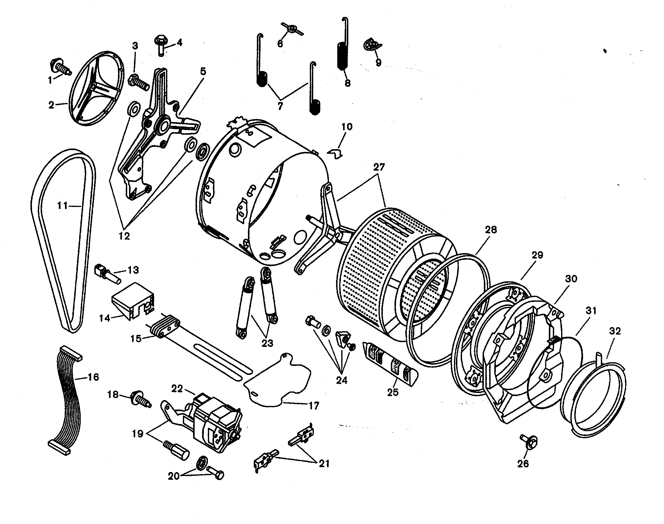 Washing Machines  Bosch Washing Machine Parts