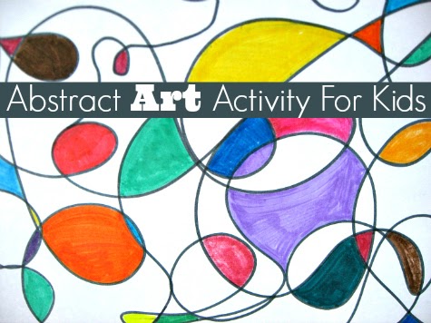 Art Sub Lessons: Abstract Art Activity for Kids