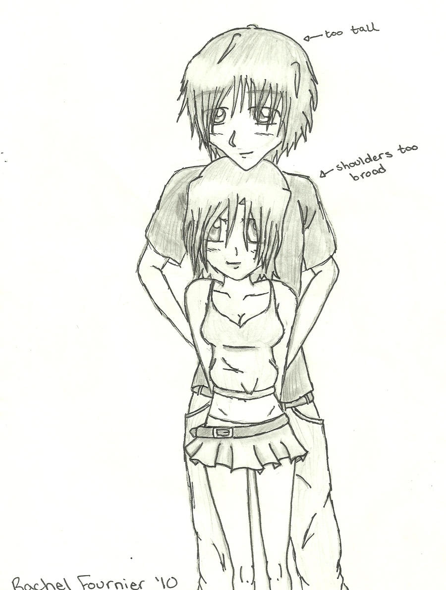 Couple On Bed Drawing | Roole