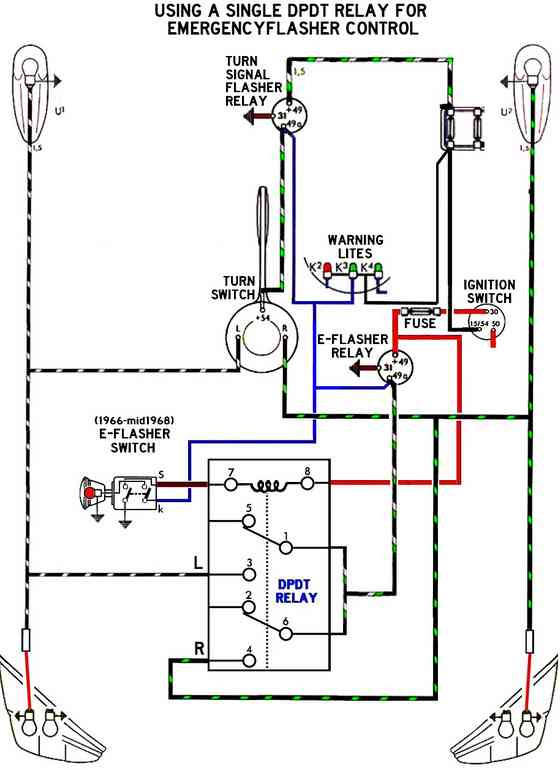 67 Beetle Flasher Relay Wiring Diagram - Wiring Diagram Networks