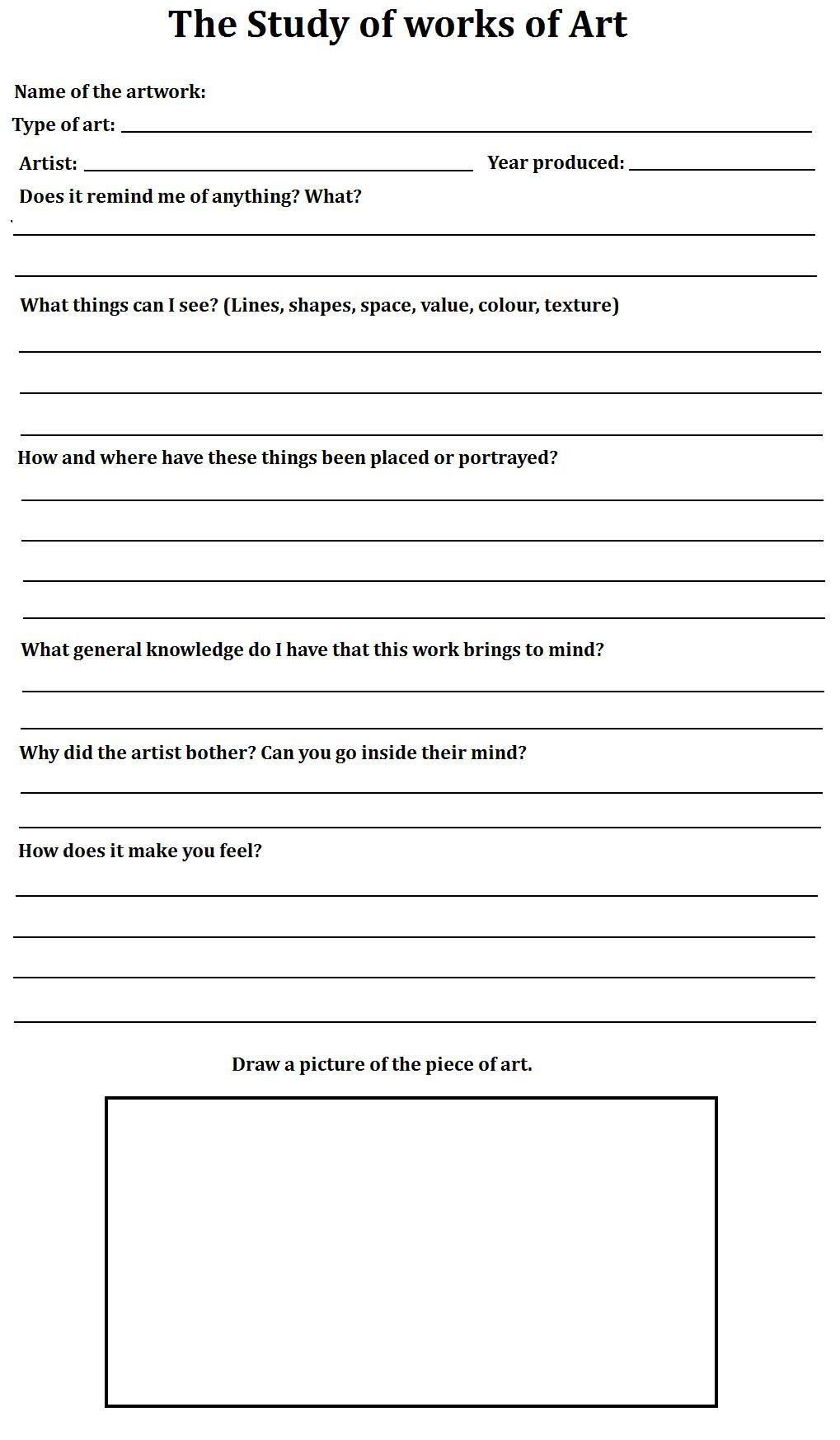 Awesome 10 Art Worksheet Works Pictures  Small Letter Worksheet