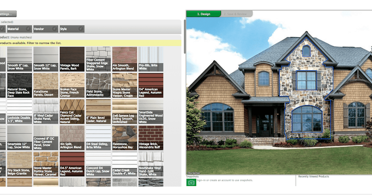 Modern App For Exterior Home Remodel with Simple Decor