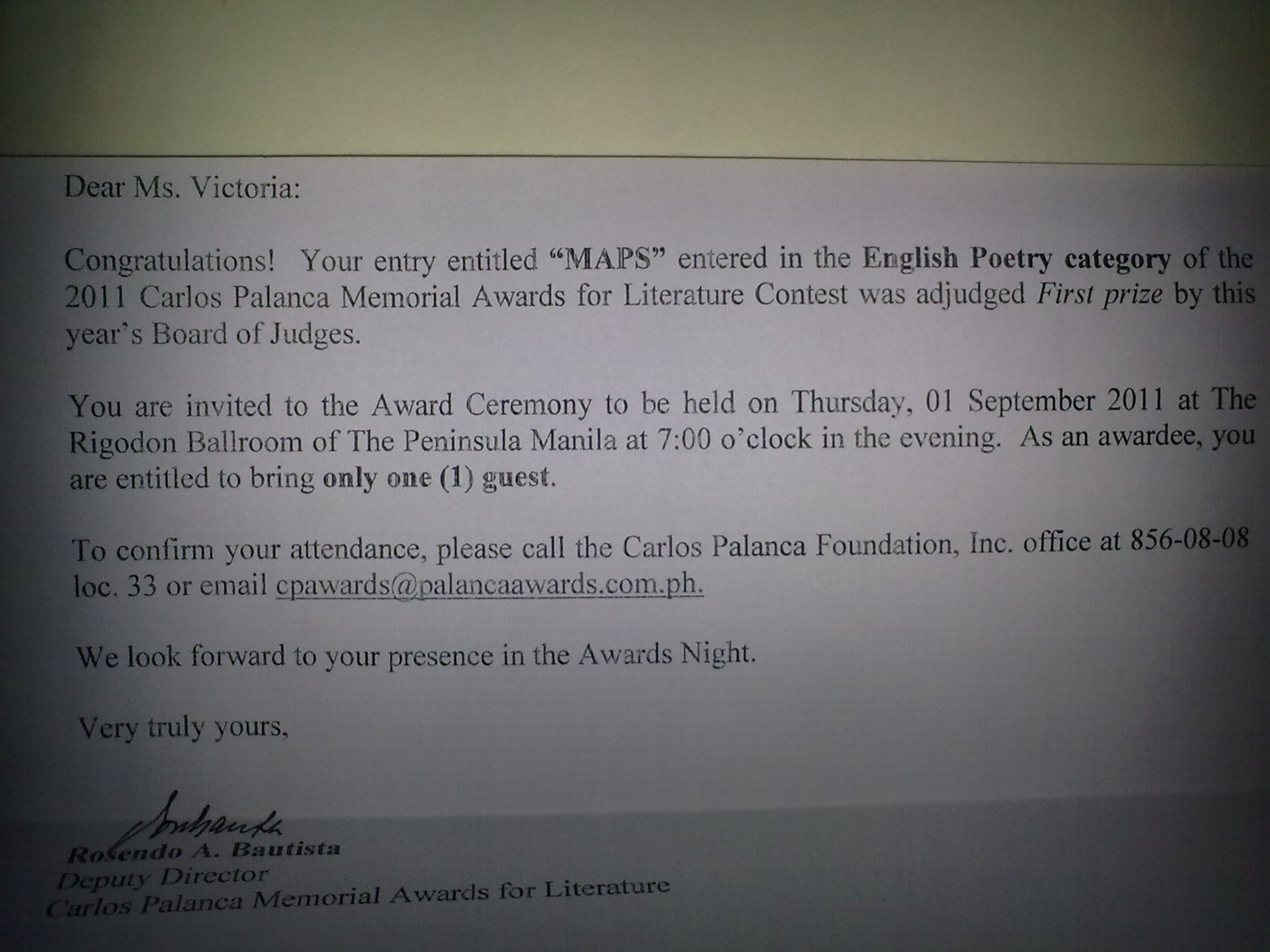 Labace: How Do I Write A Palanca Letter