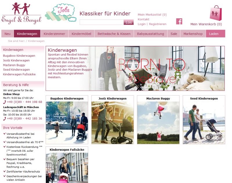Management und Logistik: Kinderwagen auf rechnung bestellen