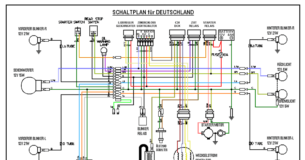Yamaha Cdi Ignition Wiring Diagram / DC-CDI schematic (updated) | Techy