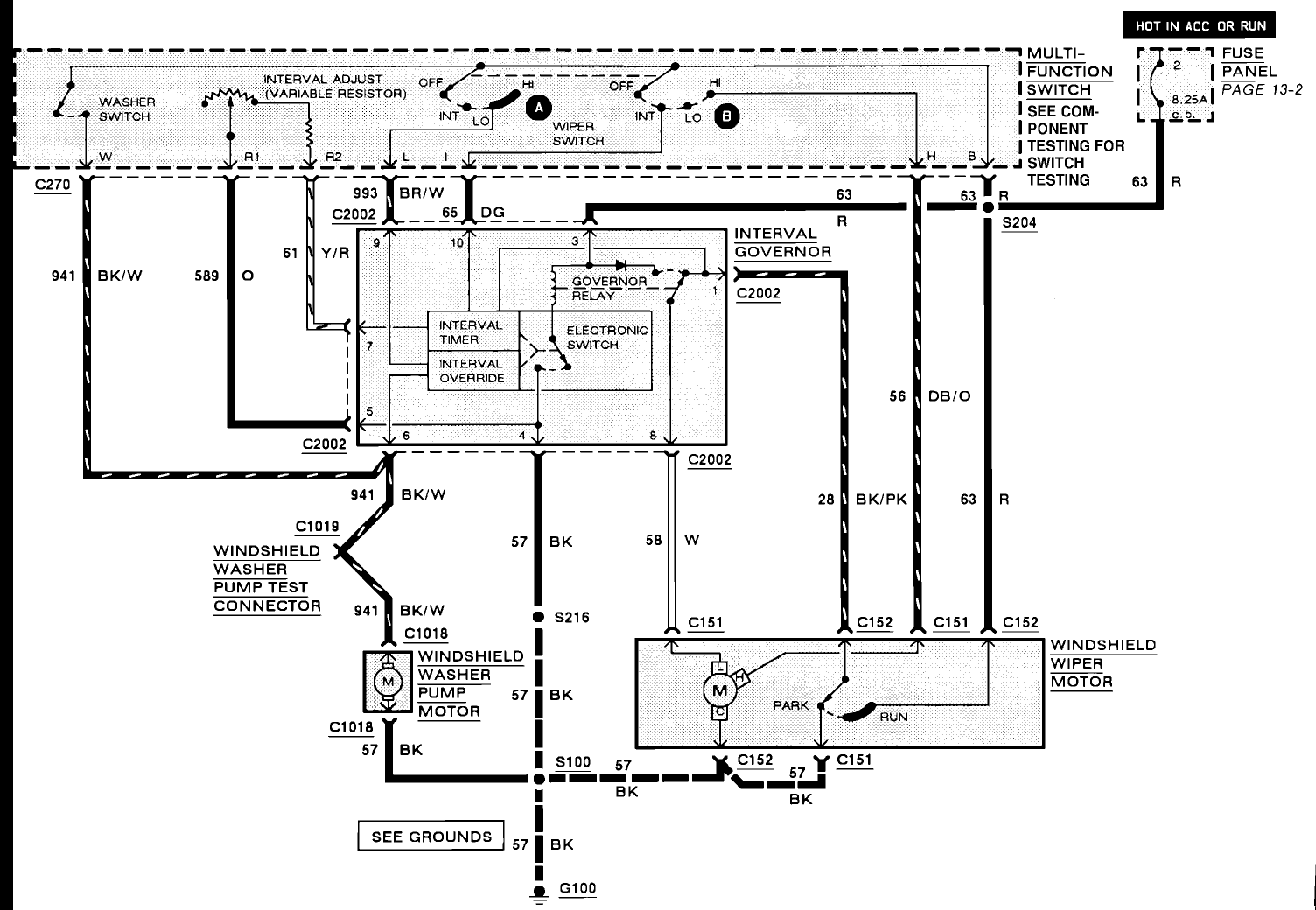 99 04 Mustang Wiring Diagram