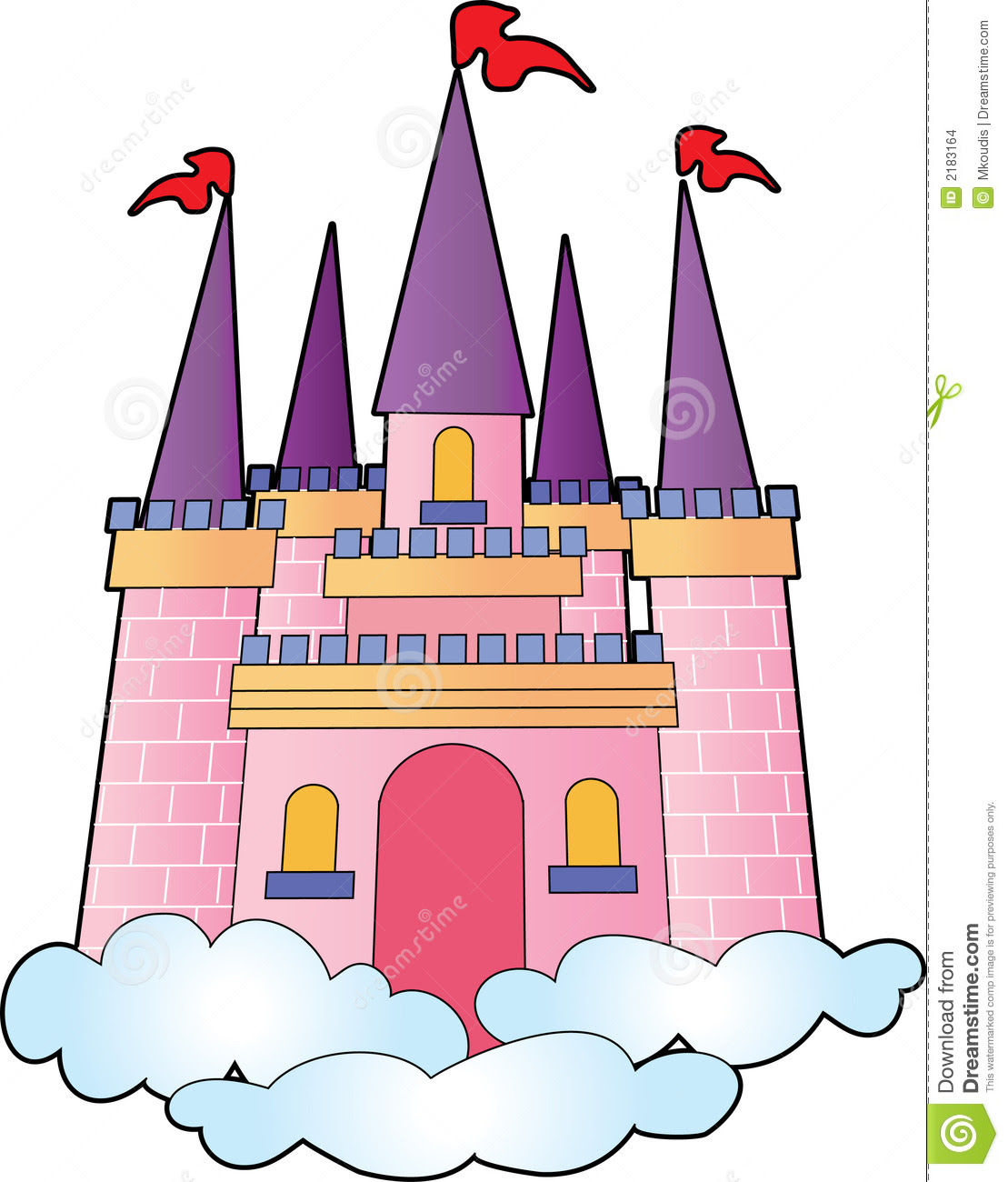 Images Of Disney Princess Castle Clipart