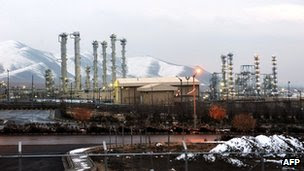 A general view of the water facility at Arak on January 15, 2011
