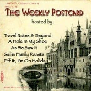 As We Saw It travel blog link exchange #TheWeeklyPostcard icon