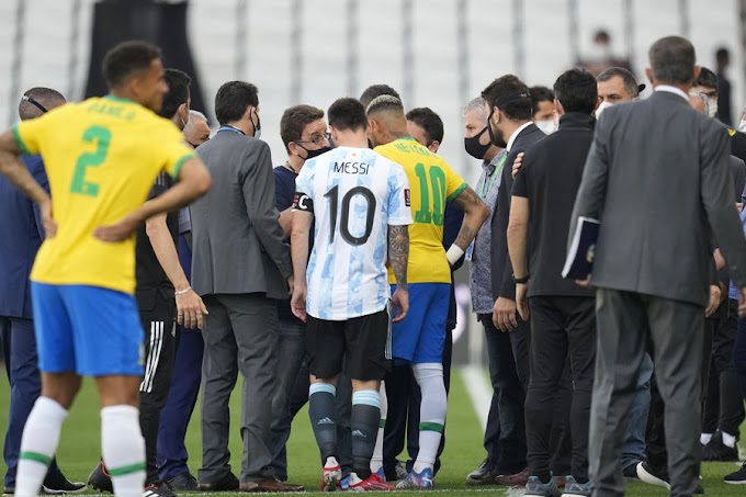 В Бразилии рассказали, почему правоохранители вышли на поле во время игры с Аргентиной