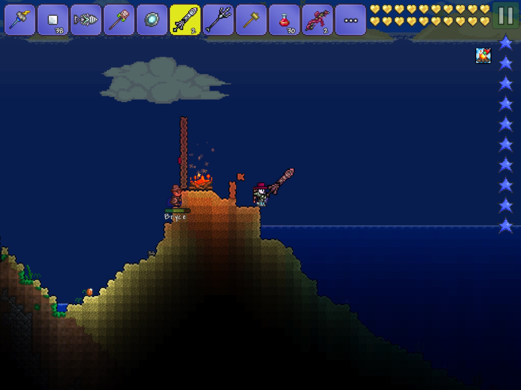 Golden fish rod terraria фото 5