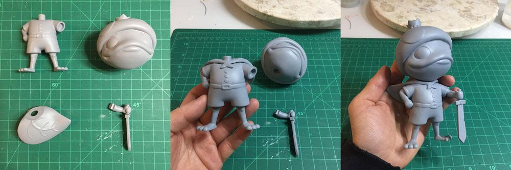 Okedoki, Frog, Prototype, Sculpture, Designer Toy (Art Toy), Limited Edition, SpankyStokes, Mighty Mo! from Okedoki... prototype revealed