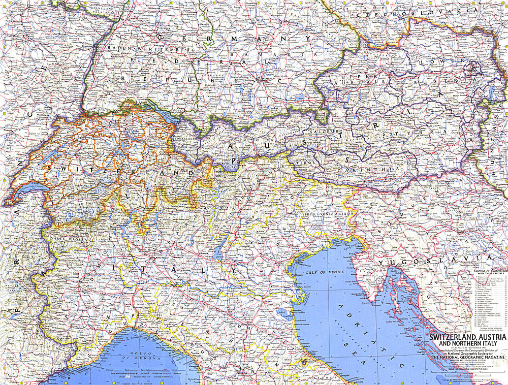 Map Of Italy Austria AFP CV