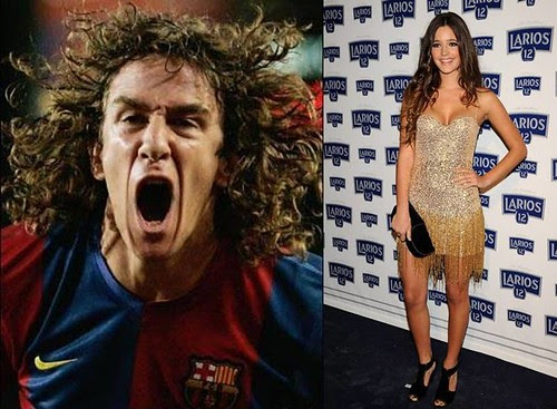 Carles Puyol Malena Costa