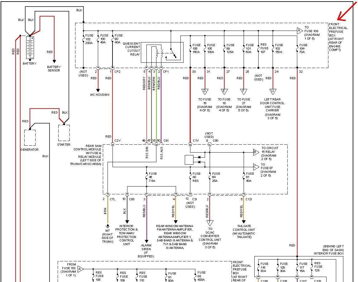 Ml500 Fuse Box Diagram