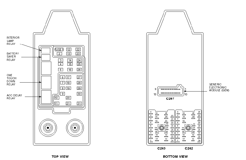 2000 F150 Fuse Diagram Under The Hood