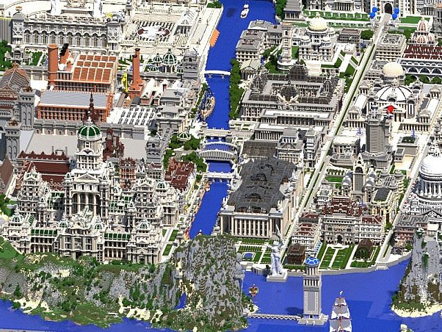 Minecraft City Map ~ BEPOETHIC