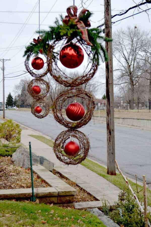 Outdoor Christmas Decoration Hangers  Xmas Greet