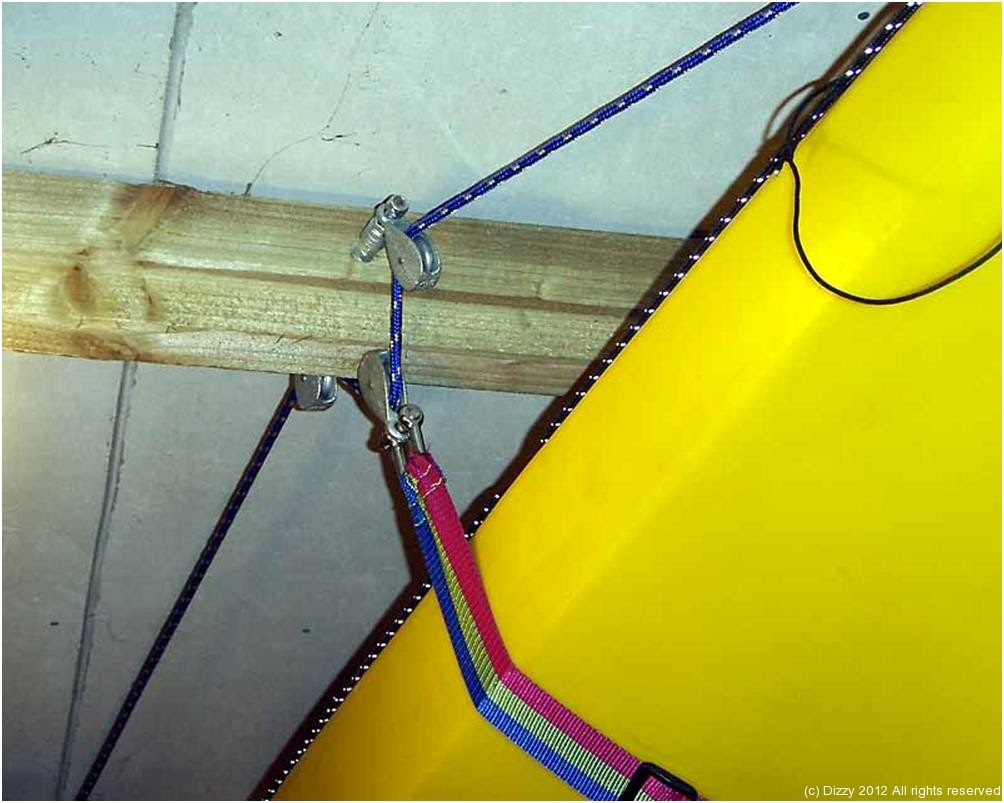 pulley system storage rack for your garage diy garage