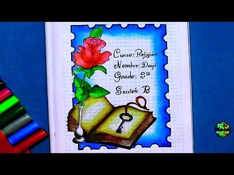 Creativas Caratula De Lenguaje Y Literatura Para Ninas